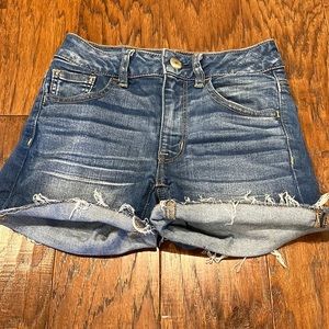 American Eagle High Rise Shortie 00 like new